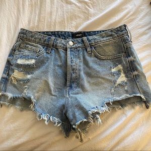 jean shorts